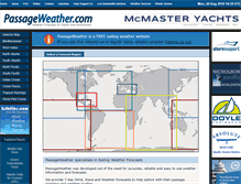 Tablet Screenshot of passageweather.com